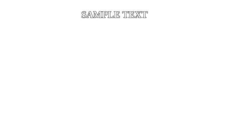 css text-shadow(縁取り)
