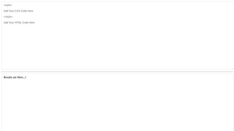 Real-time HTML Editor