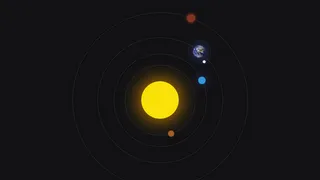 Earth & Moon around Sun