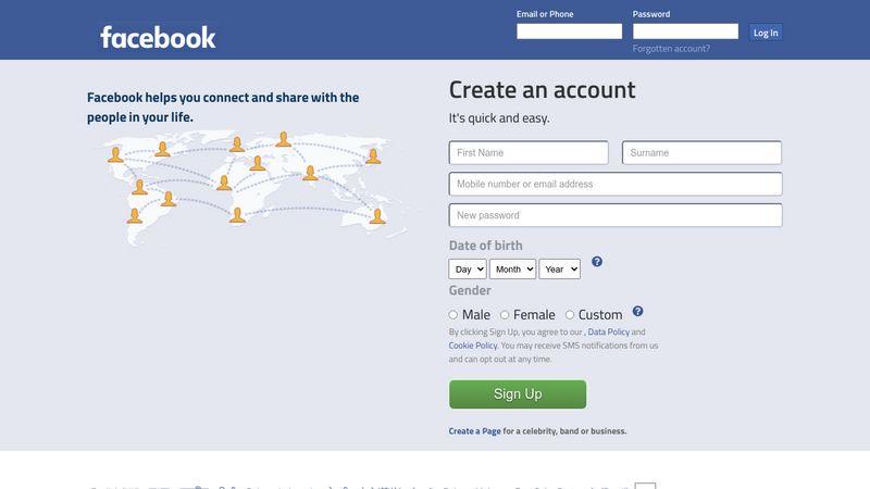 Facebook Log In Page (Challenge-01)