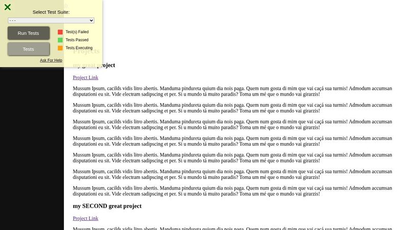 FreeCodeCamp Personal Portfolio Page