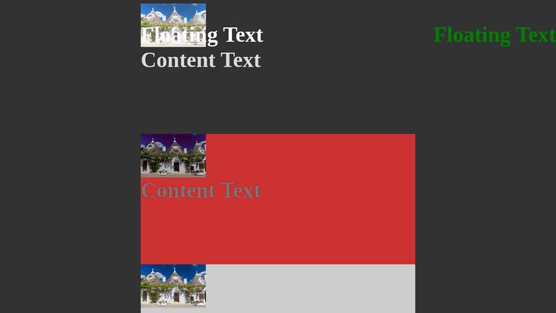 Black or White Fixed Text Element Based on background color (CSS only)