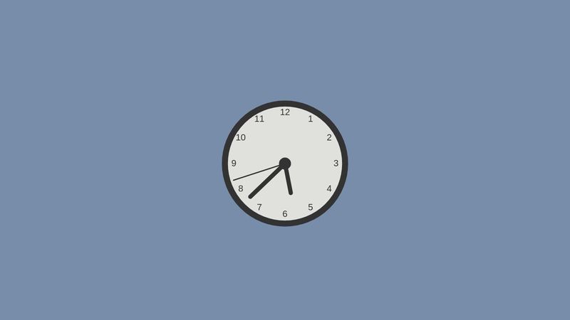 HTML5 Canvas Analog Clock