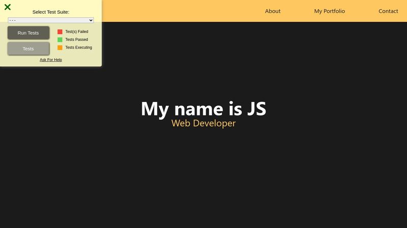 Personal Portfolio Webpage - FreeCodeCamp