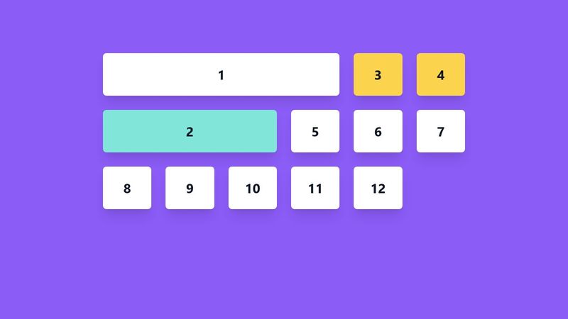 CSS Grid in Tailwind CSS
