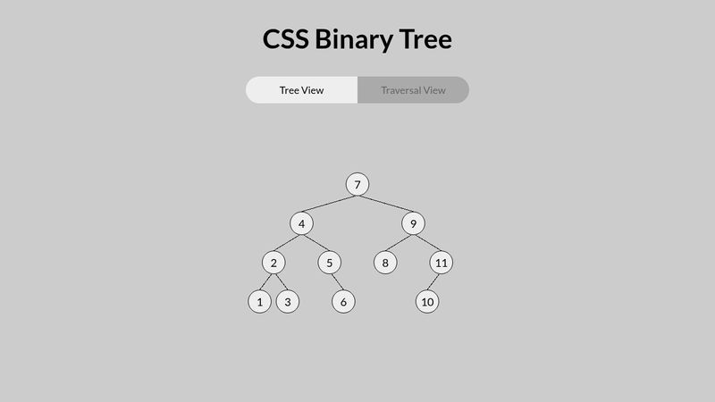 CSS Binary Tree (v2)