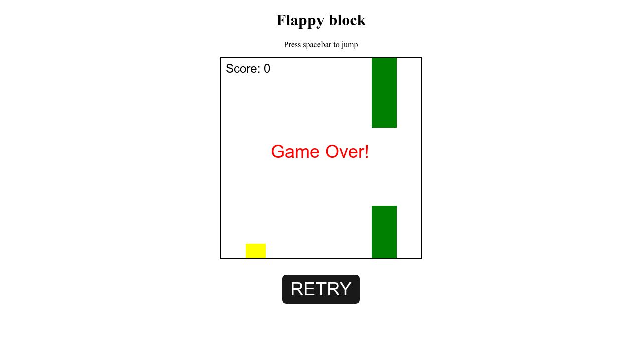 JavaScript Tutorial: Build Flappy Bird and Doodle Jump