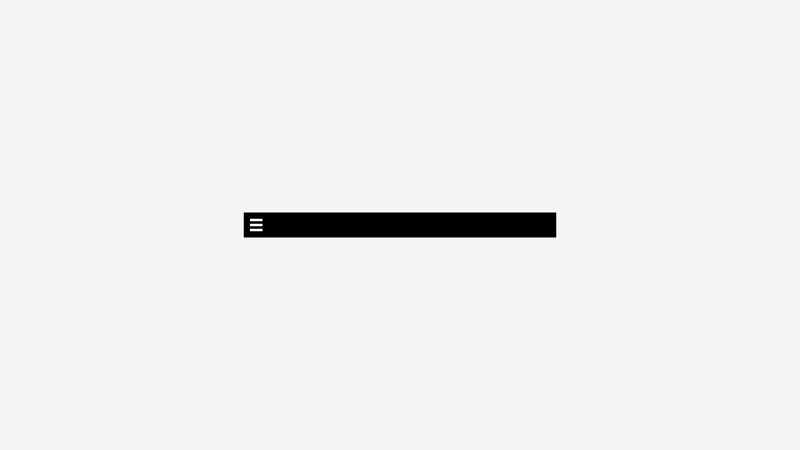 Simple CSS menu button (with sass)
