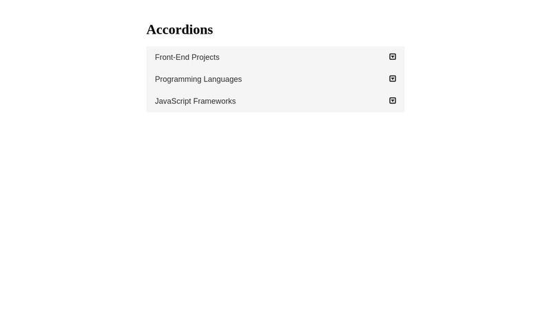 The Ultimate Guide to Creating Stunning Accordion with HTML, CSS and ...