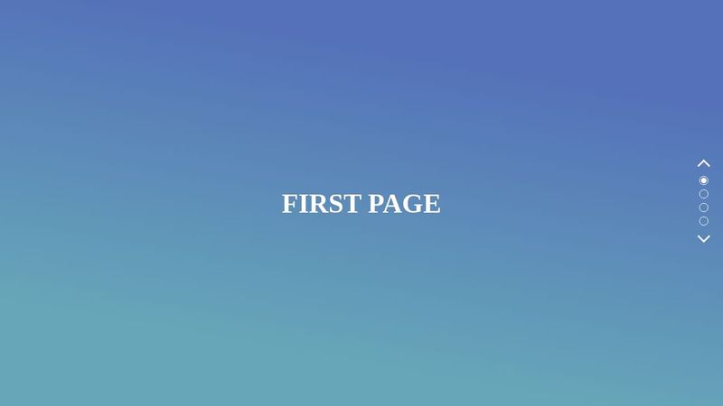 One page scroll navigation with css transforms