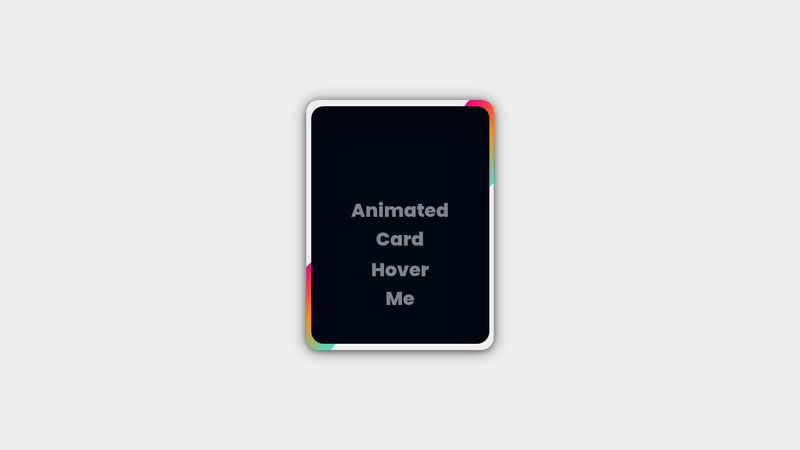Animated Card - CSS