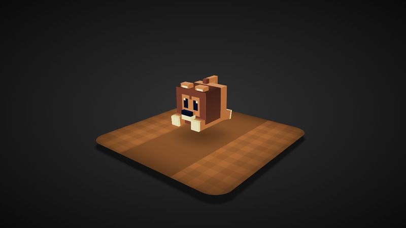 3D Cute Lion (HTML/CSS)