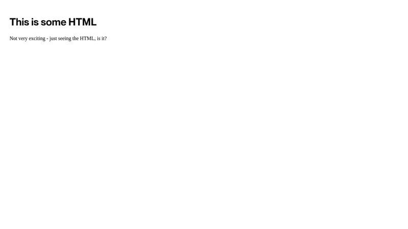 HTML codepen module test