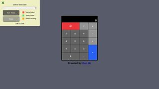 JavaScript Calculator (React.js)