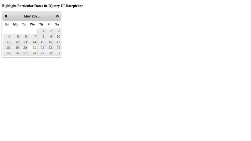 jquery event calendar