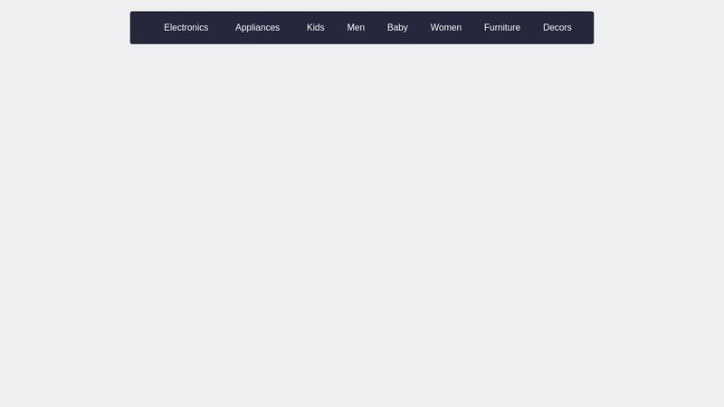 Mega Drop-down Navigation Menus with Flexbox