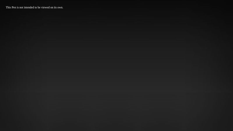 My Codepen Profile CSS