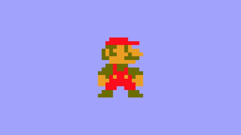 Super Mario Pixel Art (CSS Grid layout )