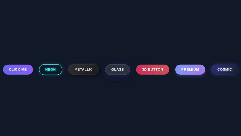 Animated Click Effect Buttons