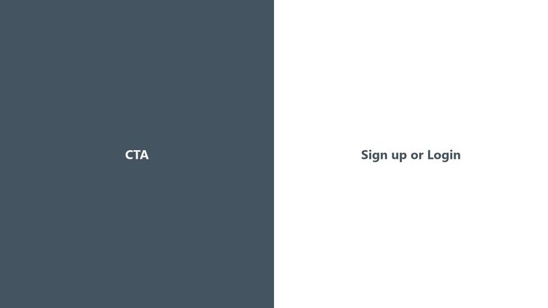 Split Screen Login Template using CSS Grid, Flexbox, and Less
