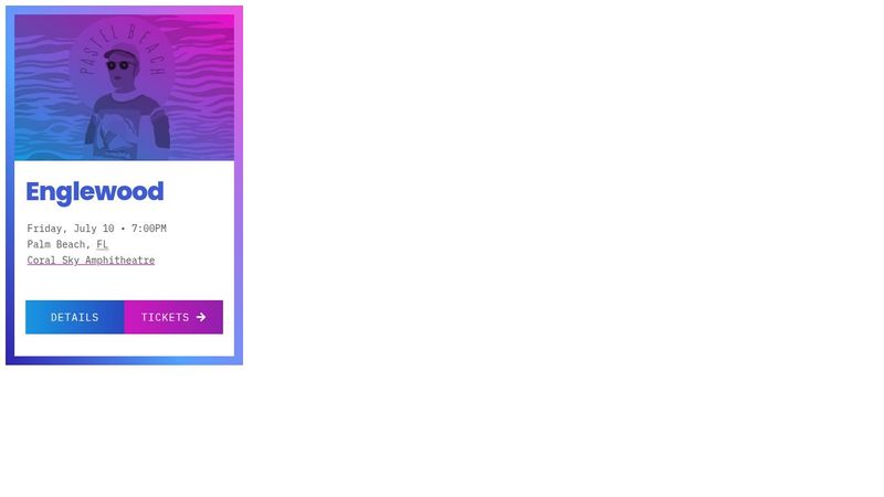Event Card - CSS