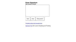 Signature Pad - demo