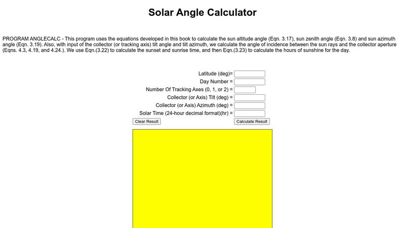 solar-angle-calculator