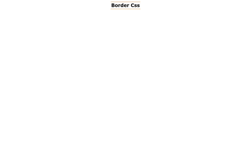 Border Design Css with Before & After Css