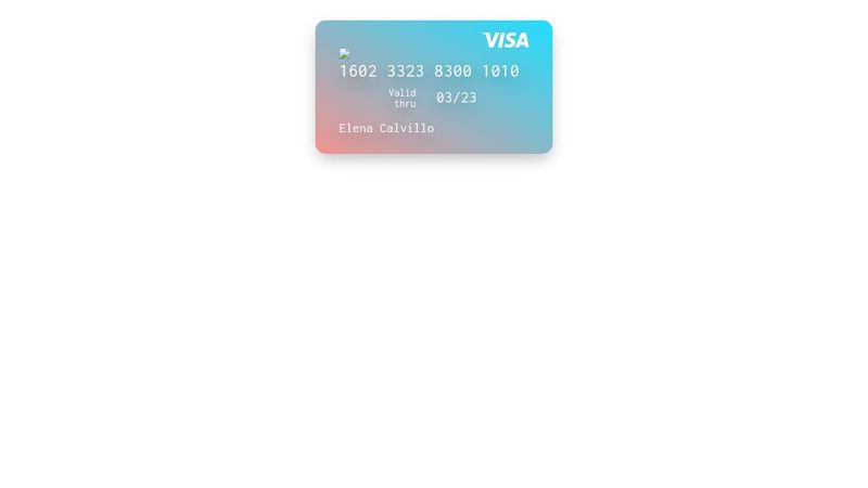 Credit Card CSS