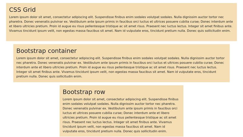 CSS Grid Container
