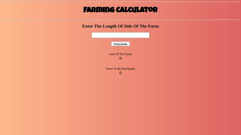 Area And Perimeter Calculator