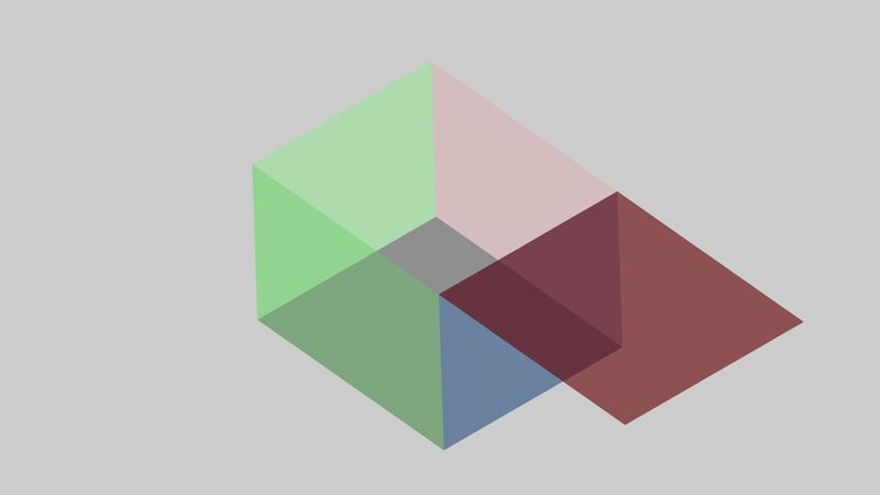 3d-cube using transformations