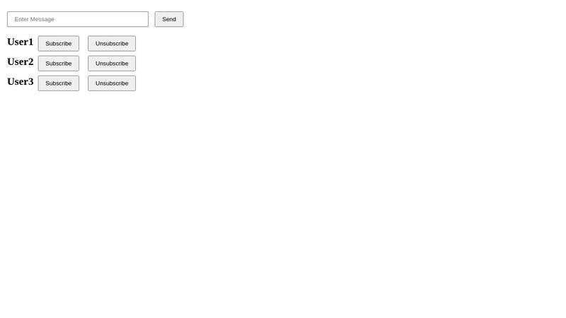 Observer Pattern TypeScript