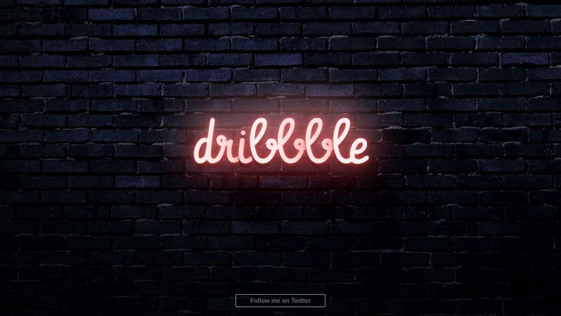 CSS animated Neon Sign