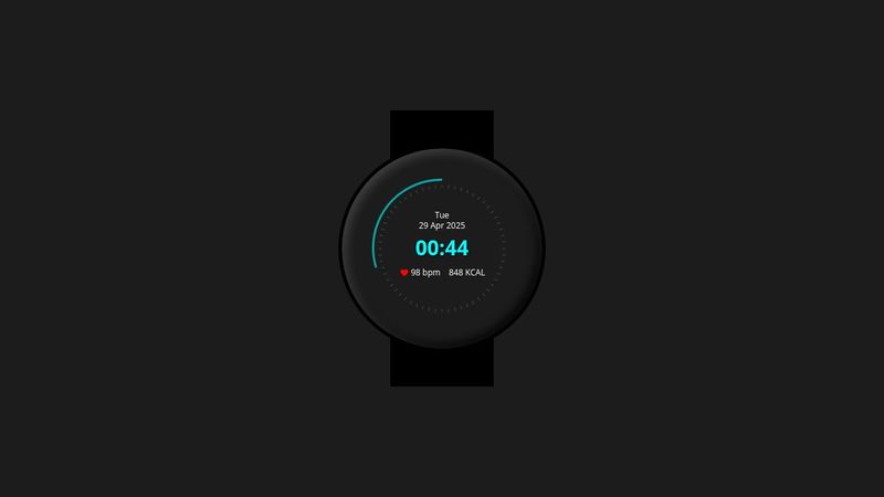 SVG animation - Digital watch CSS/JS [Day 10]