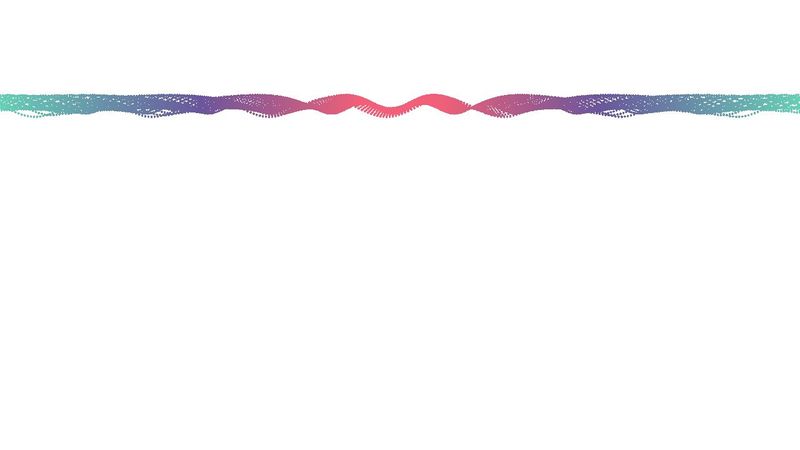 Three.js particle wave