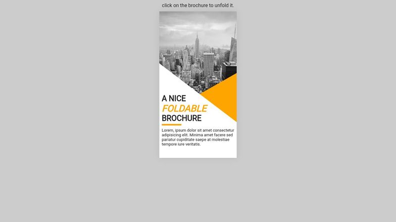Tri Fold Brochure