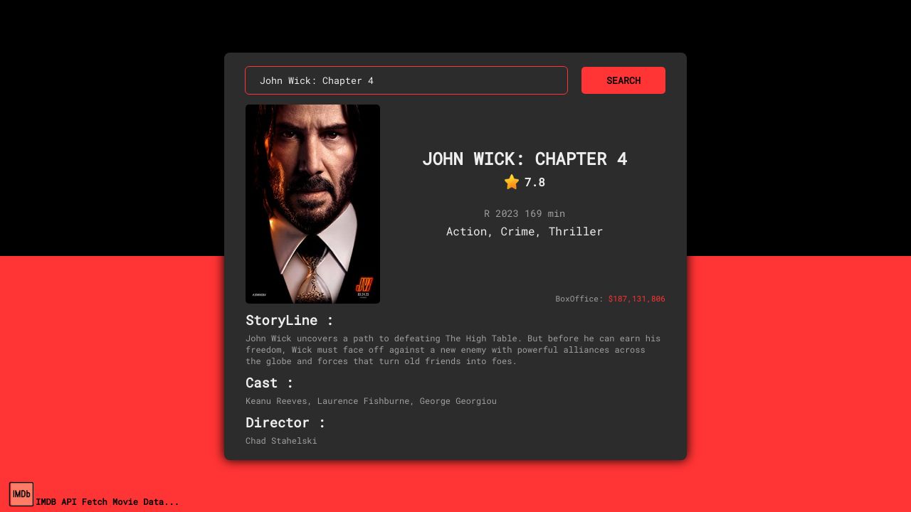 John Wick: Chapter 4 (2023) - Backdrops — The Movie Database (TMDB)