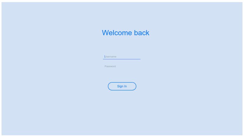 Login Form Animation