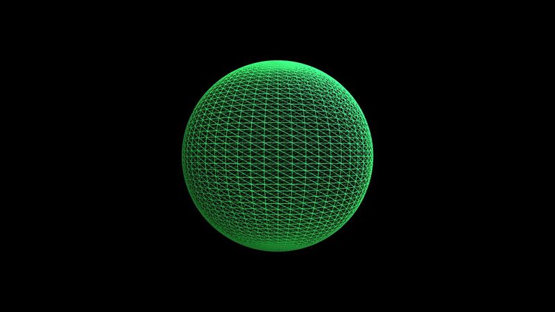 Three JS - Spinning Sphere