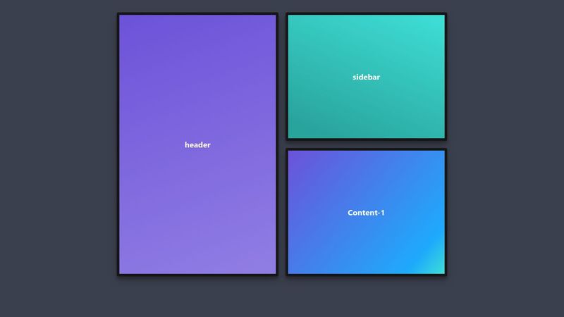 CSS Grid Layout - Basic Layout