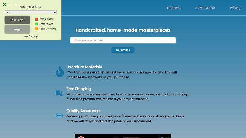 Product Landing Page - FreeCodeCamp Project
