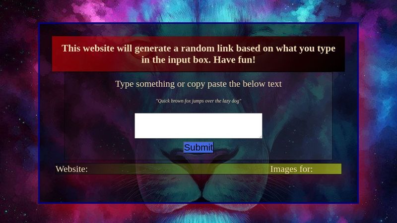 random-link-generator