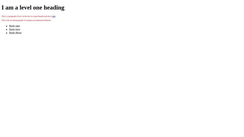 First CSS Test!!