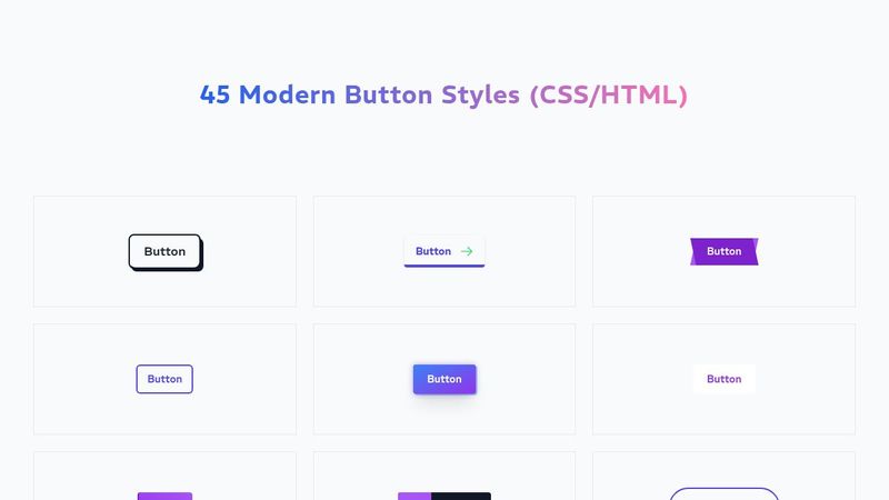 Modern Button Styles