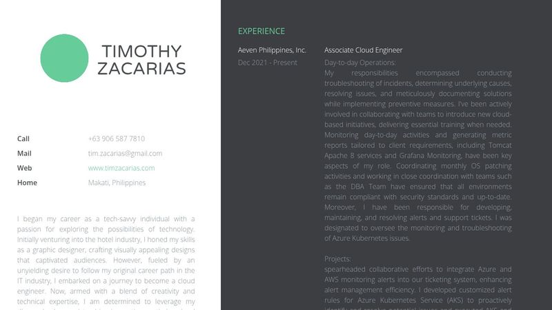 Responsive Resume Template