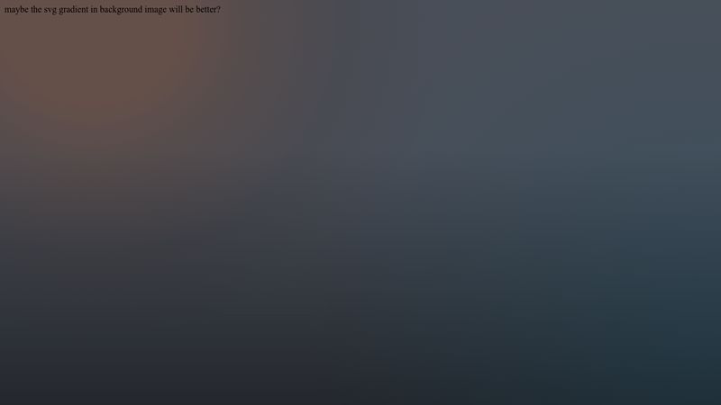 CSS gradient background