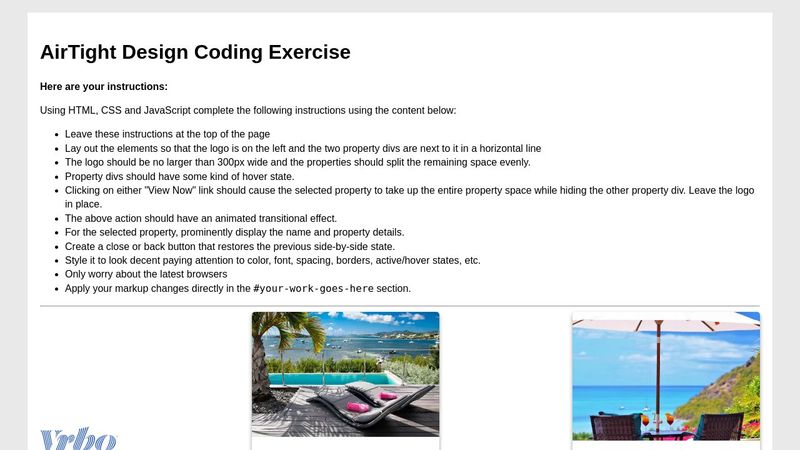 Coding Exercise