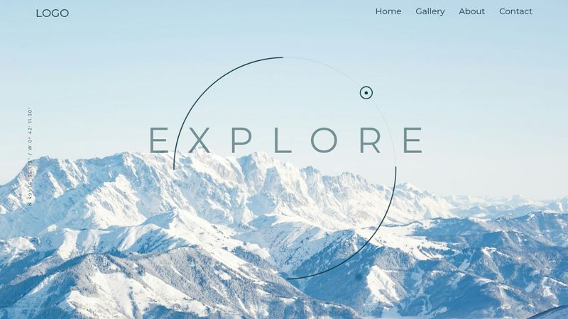 TRAVEL LANDING WEBSITE WITH HTML AND CSS
