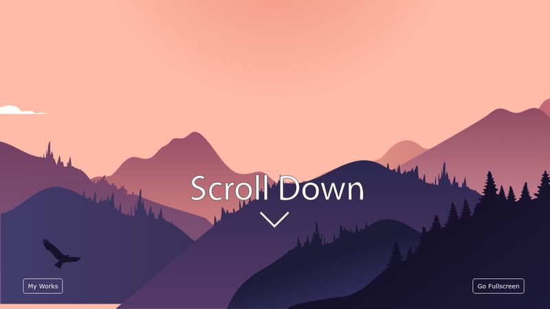 Parallax scroll animation